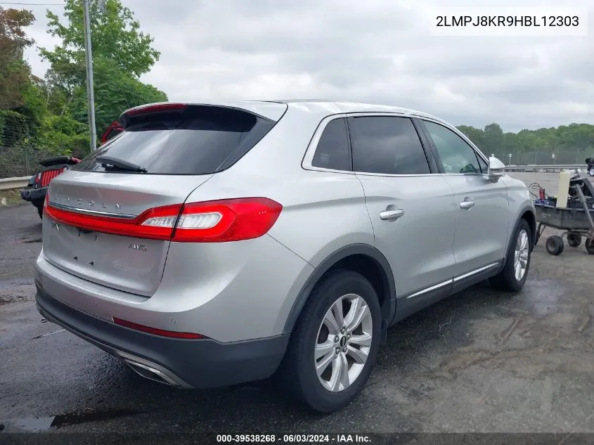 2LMPJ8KR9HBL12303 2017 Lincoln Mkx Select