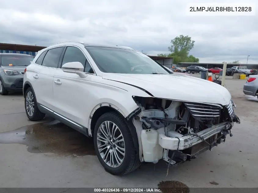 2017 Lincoln Mkx Reserve VIN: 2LMPJ6LR8HBL12828 Lot: 40326436