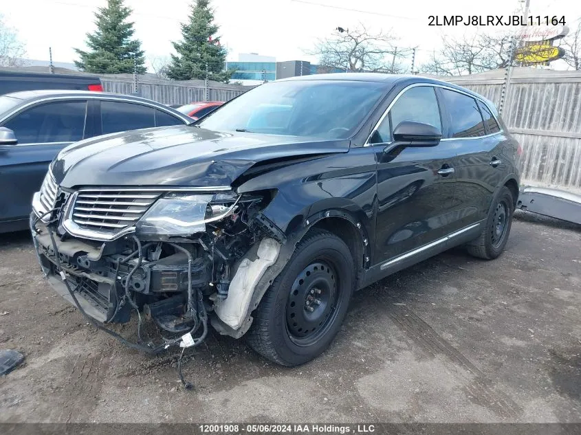 2LMPJ8LRXJBL11164 2018 Lincoln Mkx Reserve