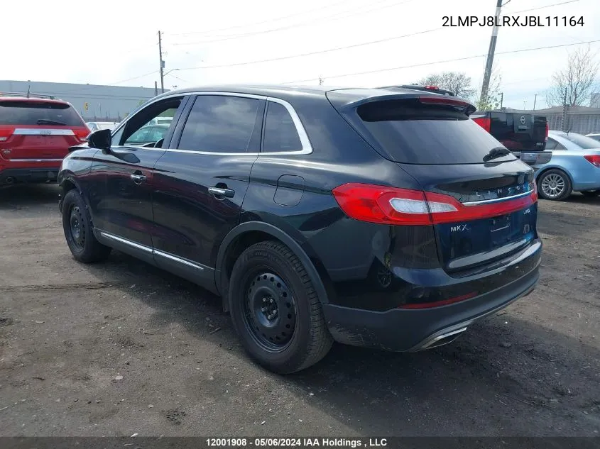 2LMPJ8LRXJBL11164 2018 Lincoln Mkx Reserve