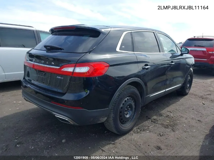 2LMPJ8LRXJBL11164 2018 Lincoln Mkx Reserve