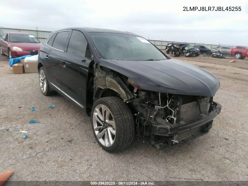 2LMPJ8LR7JBL45255 2018 Lincoln Mkx Reserve