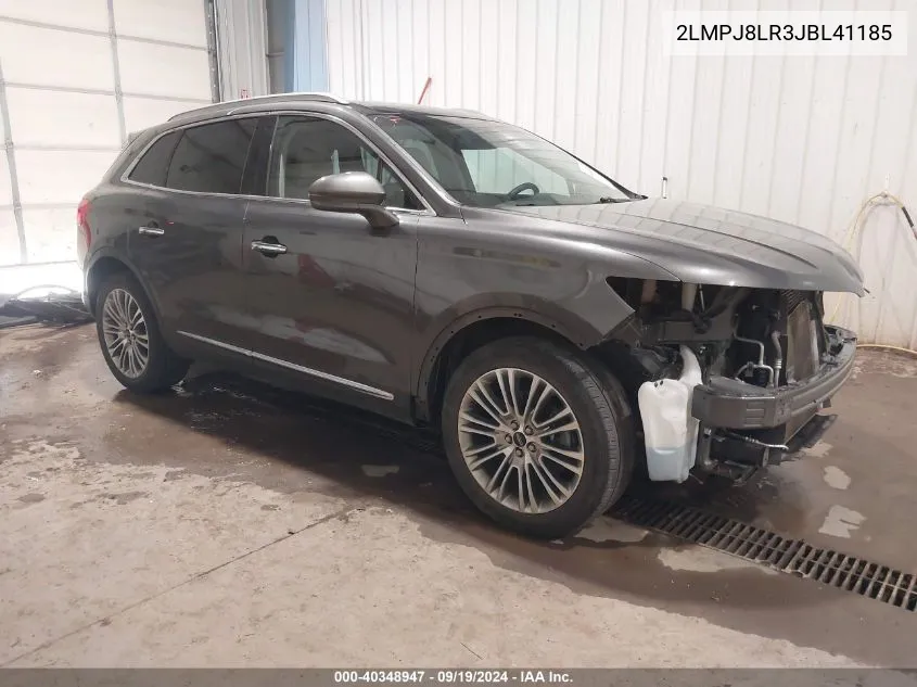 2LMPJ8LR3JBL41185 2018 Lincoln Mkx Reserve