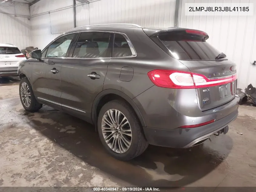 2LMPJ8LR3JBL41185 2018 Lincoln Mkx Reserve