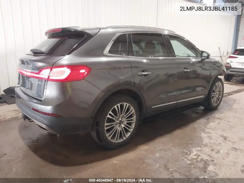 2LMPJ8LR3JBL41185 2018 Lincoln Mkx Reserve