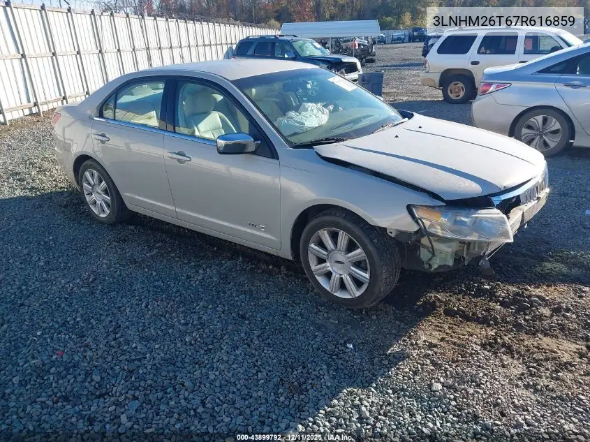 3LNHM26T67R616859 2007 Lincoln Mkz