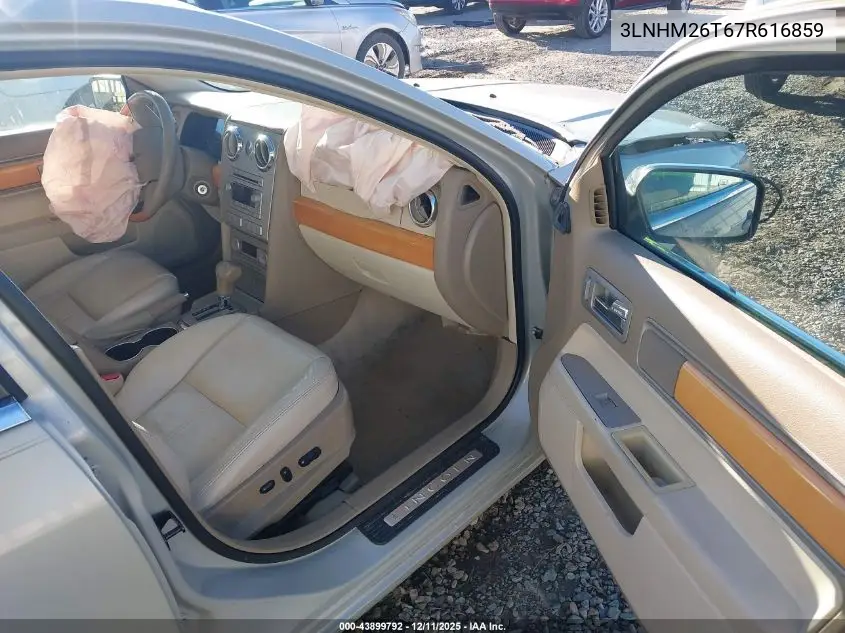 3LNHM26T67R616859 2007 Lincoln Mkz