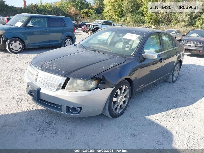 3LNHM26T18R639631 2008 Lincoln Mkz