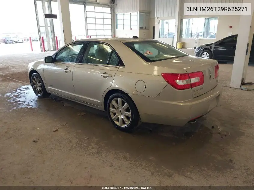 3LNHM26T29R625271 2009 Lincoln Mkz