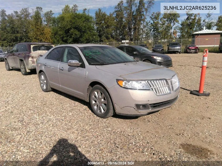 2010 Lincoln Mkz VIN: 3LNHL2JC2AR625236 Lot: 30045413