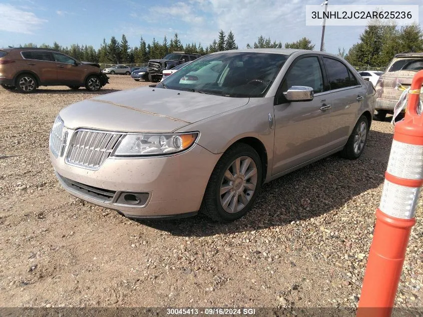 2010 Lincoln Mkz VIN: 3LNHL2JC2AR625236 Lot: 30045413