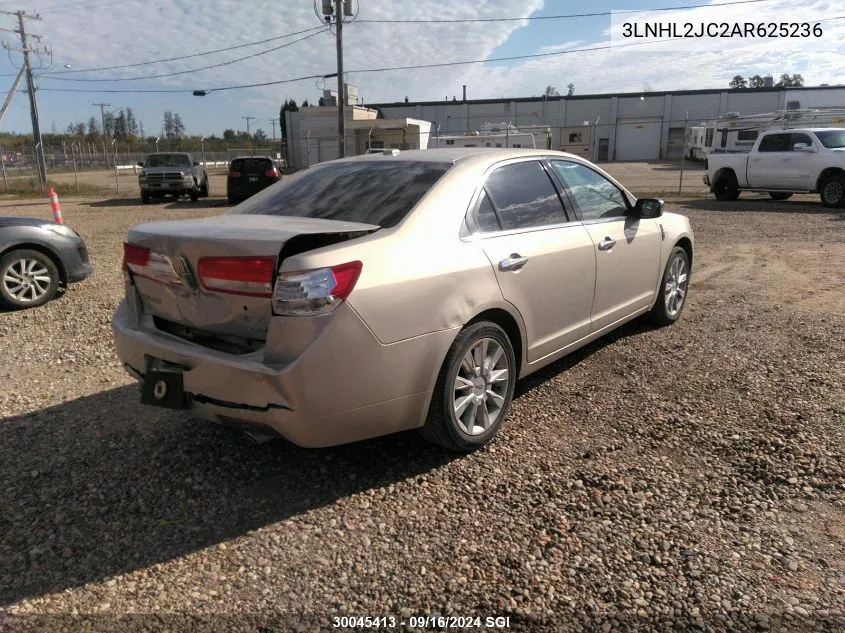 2010 Lincoln Mkz VIN: 3LNHL2JC2AR625236 Lot: 30045413