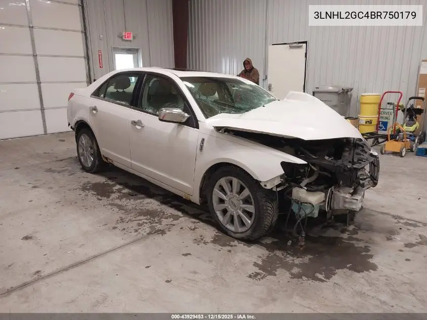 3LNHL2GC4BR750179 2011 Lincoln Mkz