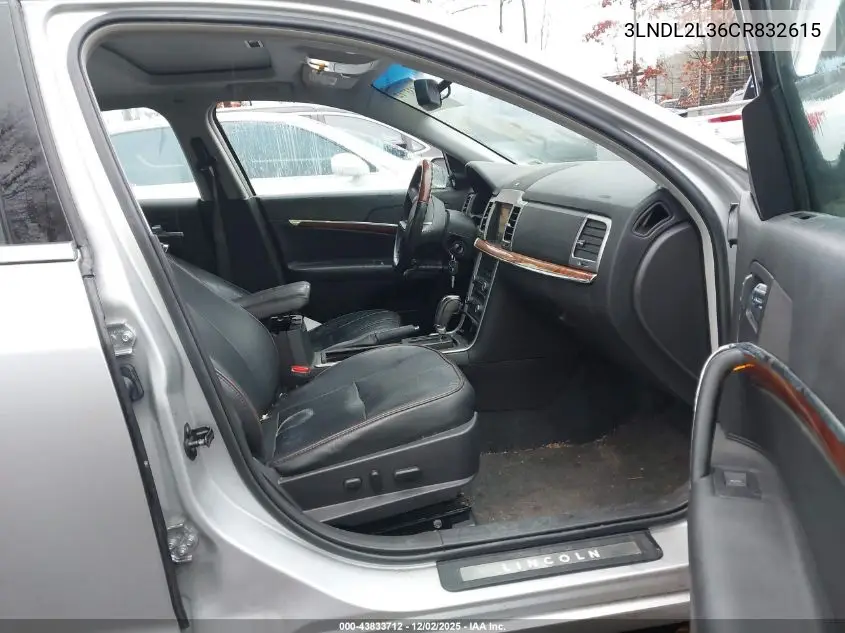 3LNDL2L36CR832615 2012 Lincoln Mkz Hybrid