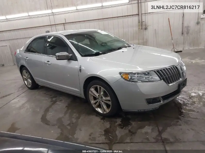 3LNHL2JC7CR816217 2012 Lincoln Mkz