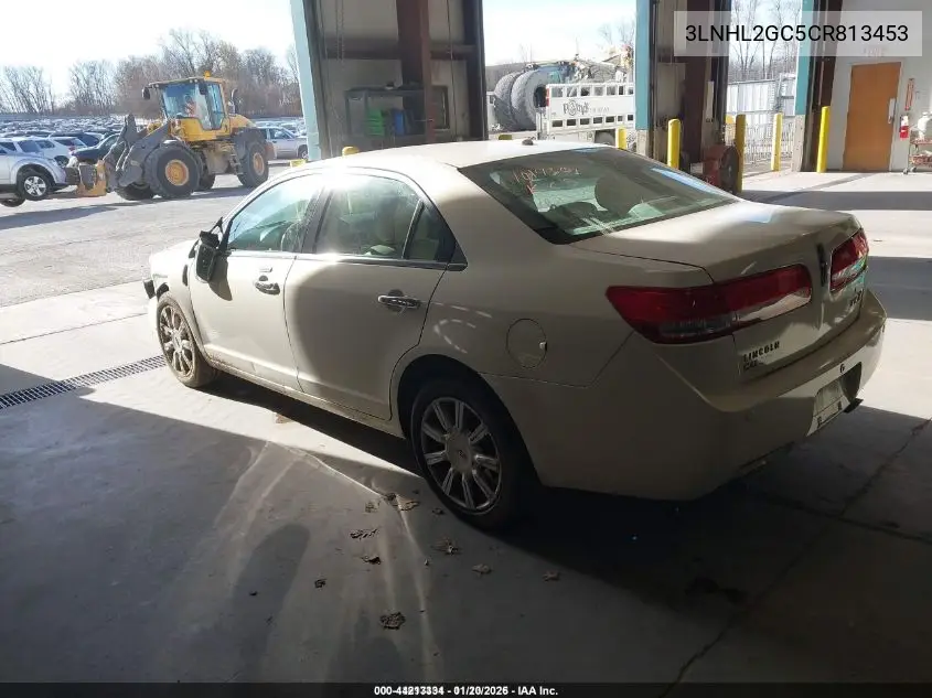 3LNHL2GC5CR813453 2012 Lincoln Mkz