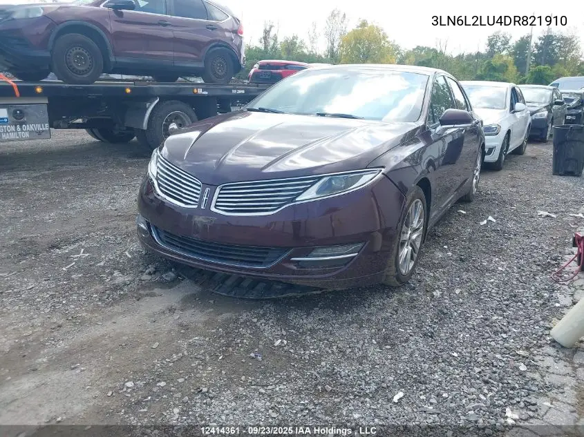 3LN6L2LU4DR821910 2013 Lincoln Mkz Hybrid