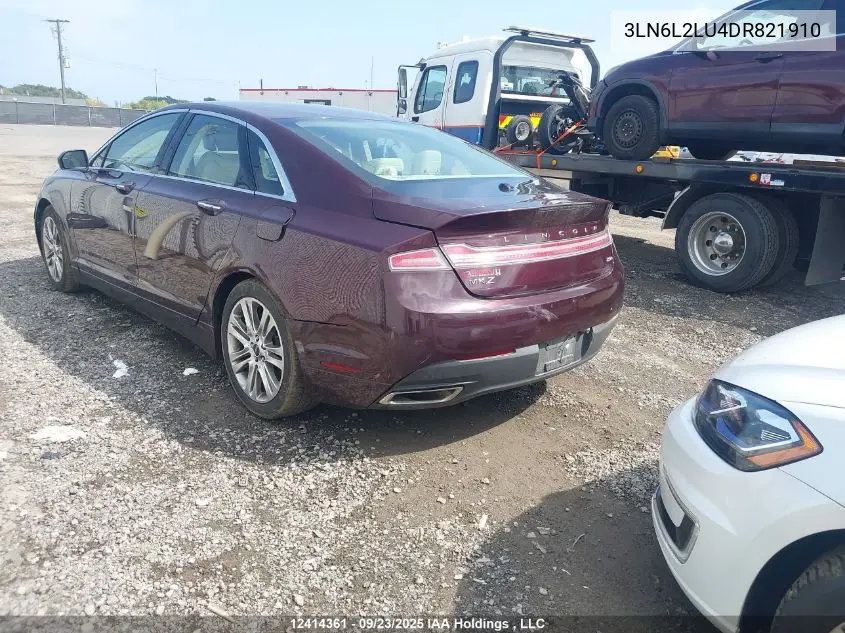 3LN6L2LU4DR821910 2013 Lincoln Mkz Hybrid