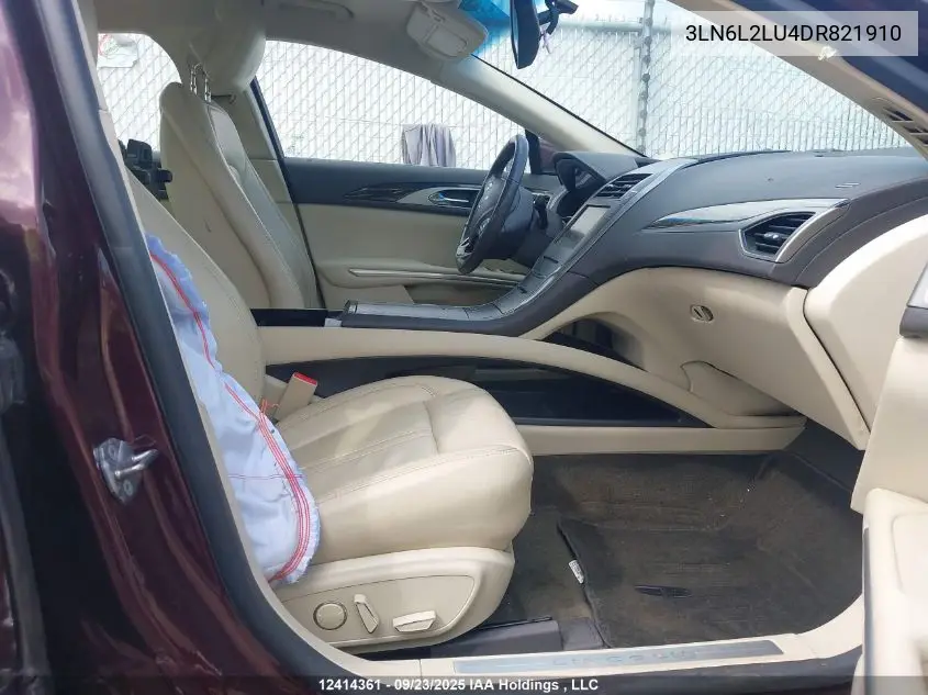 3LN6L2LU4DR821910 2013 Lincoln Mkz Hybrid