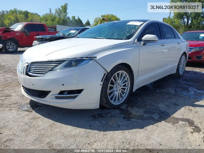 3LN6L2GK9DR815027 2013 Lincoln Mkz