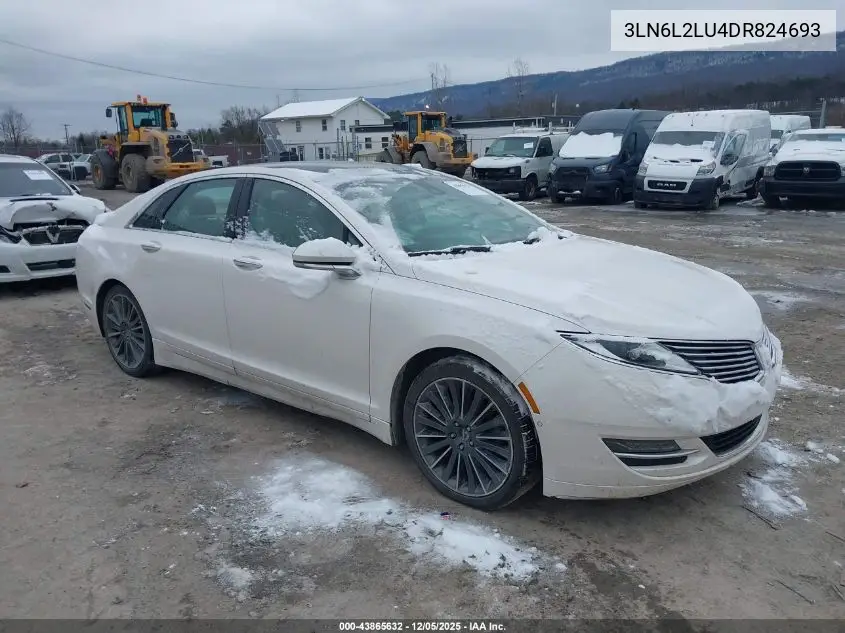 3LN6L2LU4DR824693 2013 Lincoln Mkz Hybrid