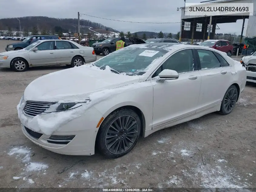 3LN6L2LU4DR824693 2013 Lincoln Mkz Hybrid