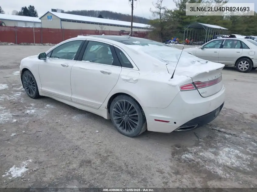 3LN6L2LU4DR824693 2013 Lincoln Mkz Hybrid