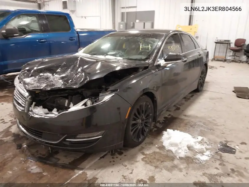 3LN6L2JK3ER804566 2014 Lincoln Mkz