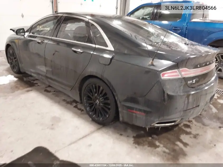3LN6L2JK3ER804566 2014 Lincoln Mkz