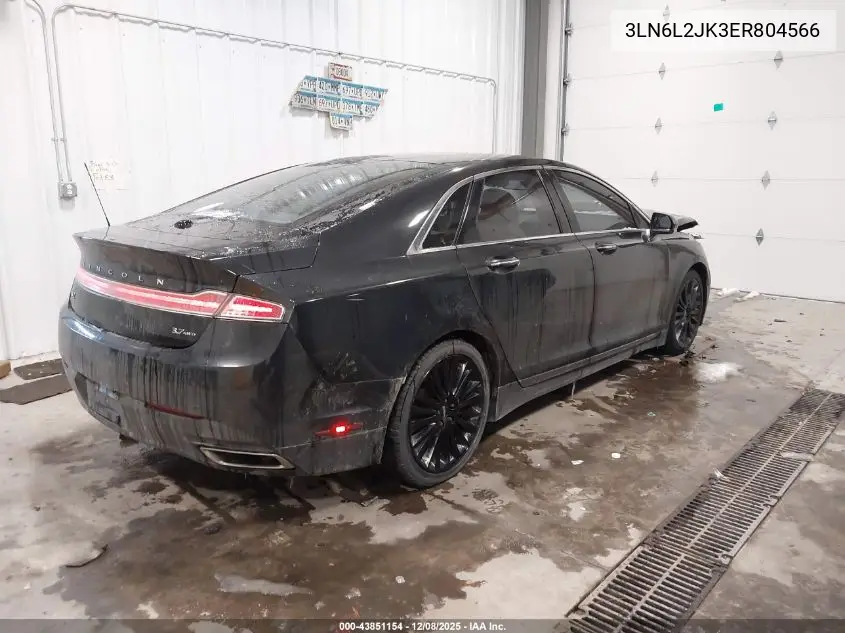 3LN6L2JK3ER804566 2014 Lincoln Mkz