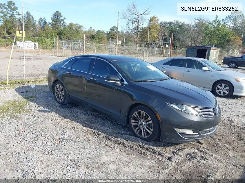 3LN6L2G91ER833262 2014 Lincoln Mkz