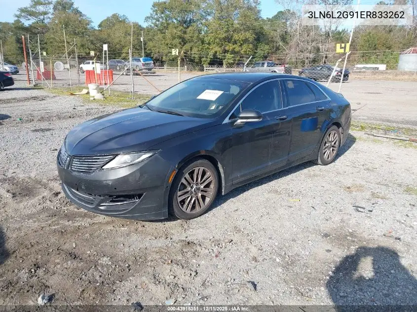 3LN6L2G91ER833262 2014 Lincoln Mkz