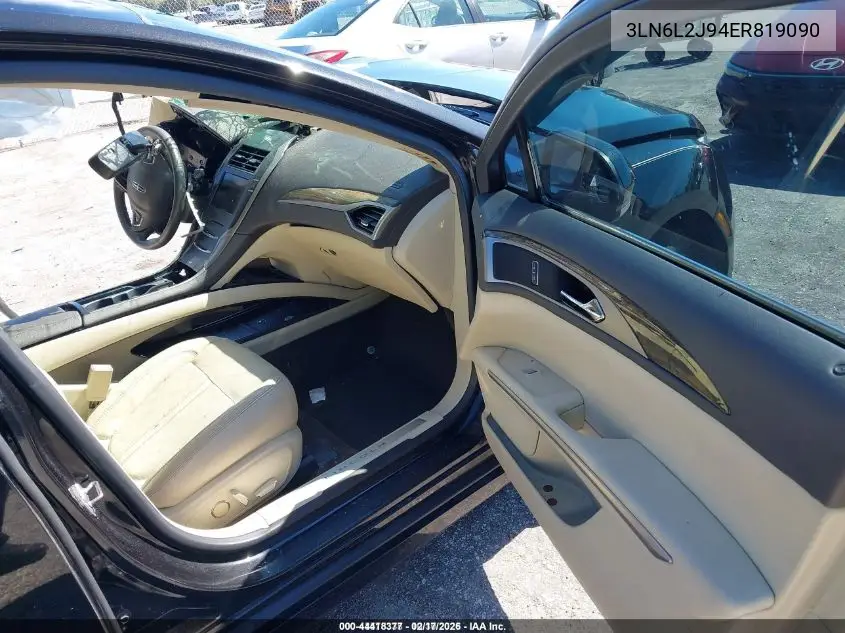 3LN6L2J94ER819090 2014 Lincoln Mkz
