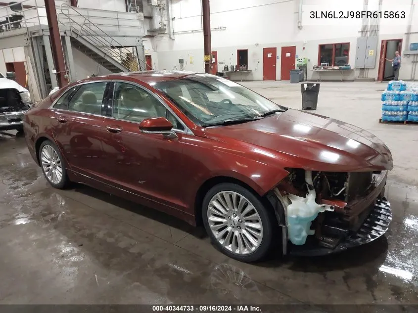 3LN6L2J98FR615863 2015 Lincoln Mkz