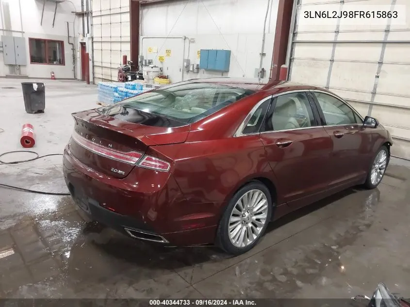 3LN6L2J98FR615863 2015 Lincoln Mkz