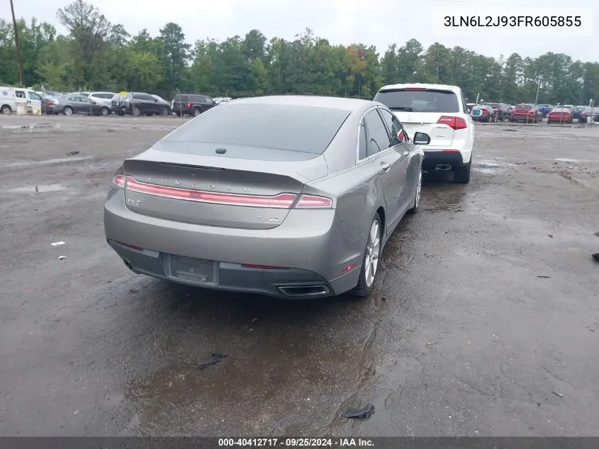 3LN6L2J93FR605855 2015 Lincoln Mkz