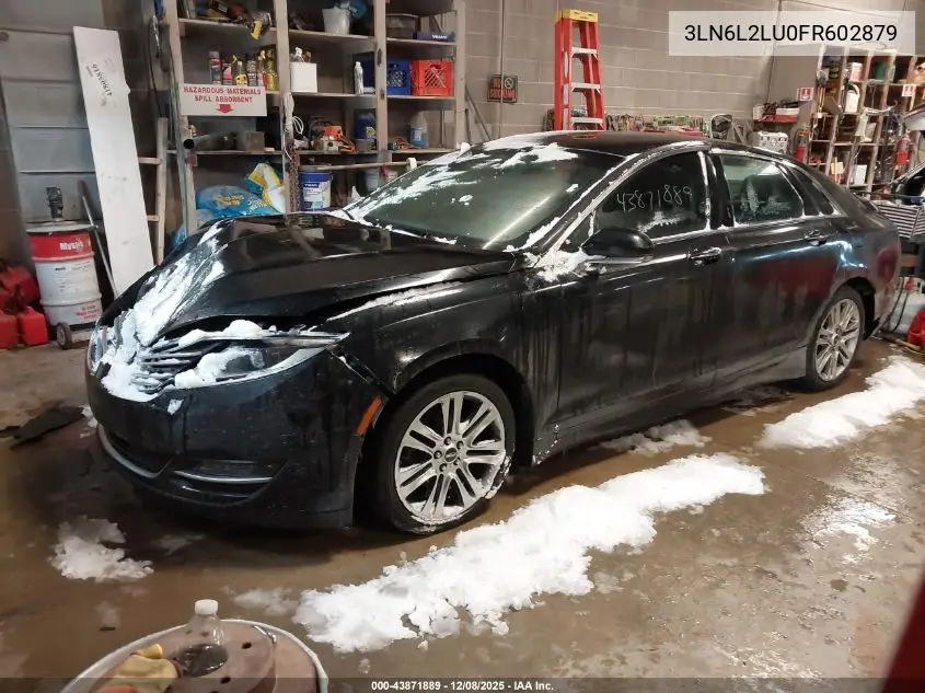 3LN6L2LU0FR602879 2015 Lincoln Mkz Hybrid