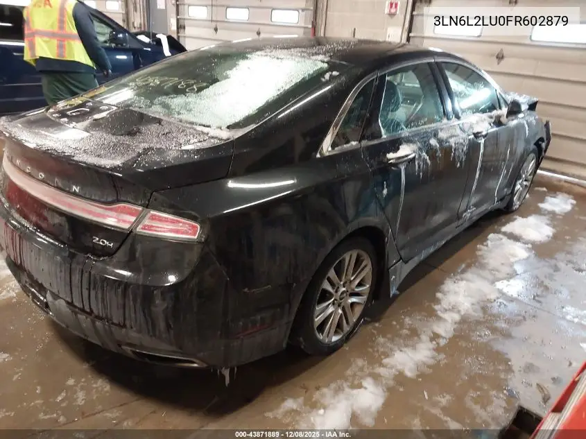 3LN6L2LU0FR602879 2015 Lincoln Mkz Hybrid