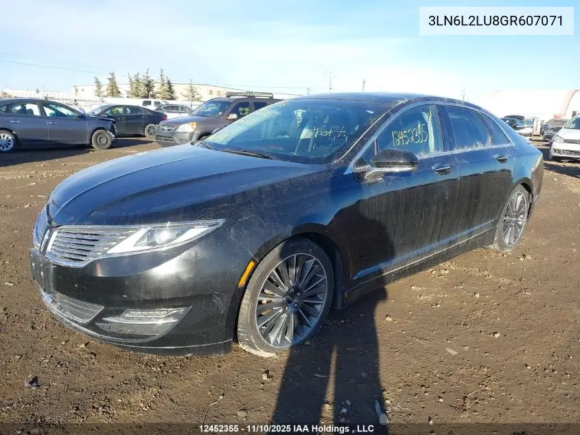 3LN6L2LU8GR607071 2016 Lincoln Mkz Hybrid