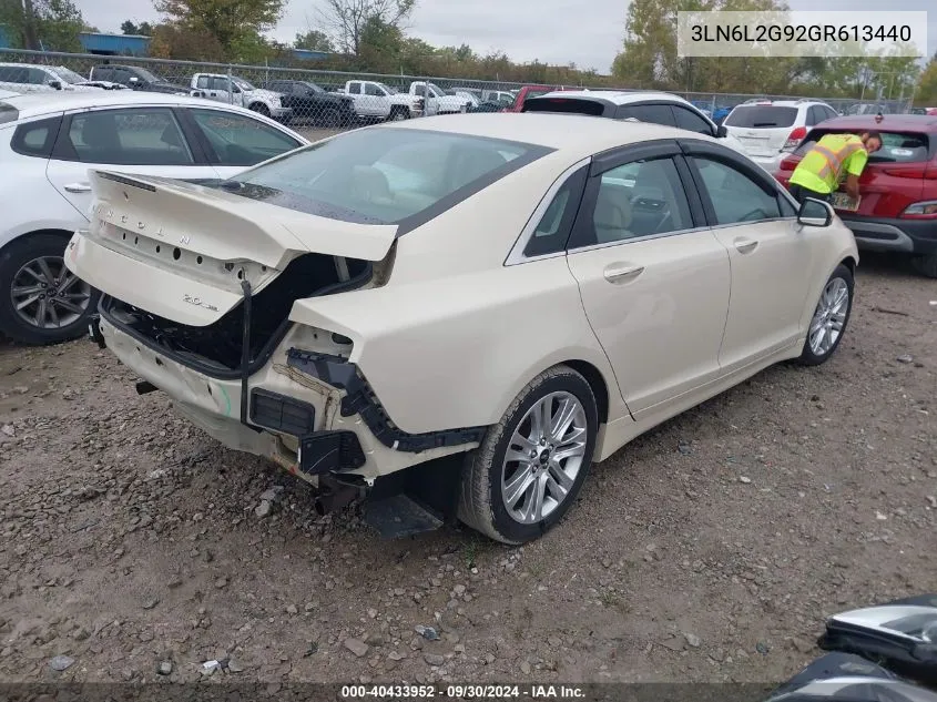 3LN6L2G92GR613440 2016 Lincoln Mkz