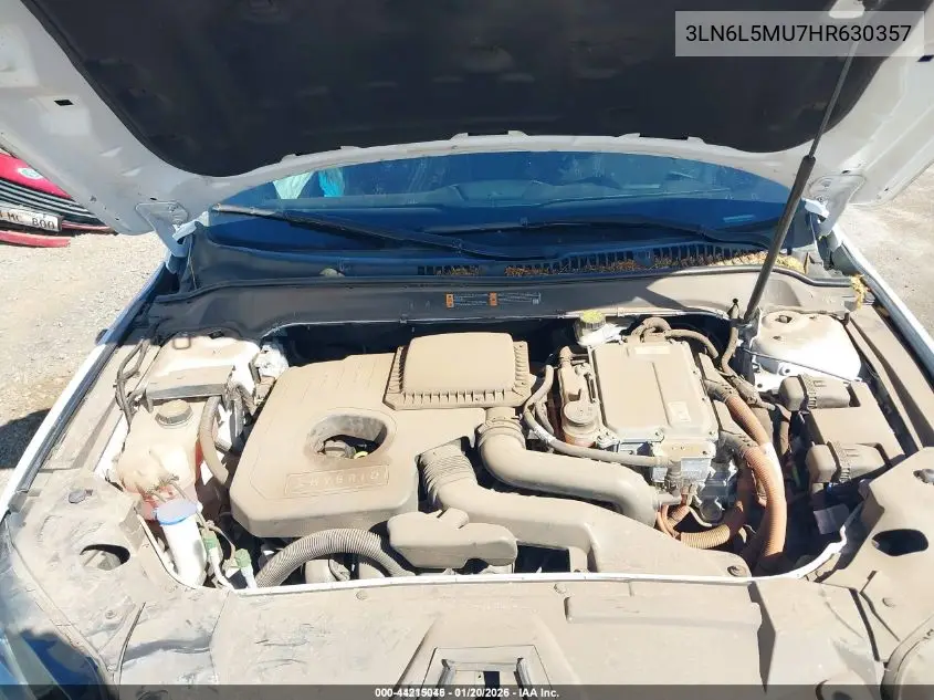 3LN6L5MU7HR630357 2017 Lincoln Mkz Hybrid Reserve