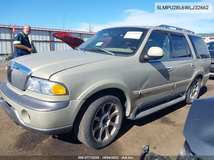 5LMPU28L6WLJ32662 1998 Lincoln Navigator