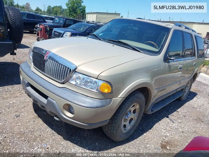 5LMFU28L3WLJ01980 1998 Lincoln Navigator