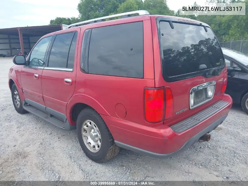 5LMRU27L6WLJ53117 1998 Lincoln Navigator