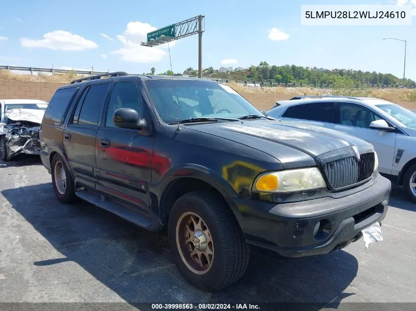 5LMPU28L2WLJ24610 1998 Lincoln Navigator