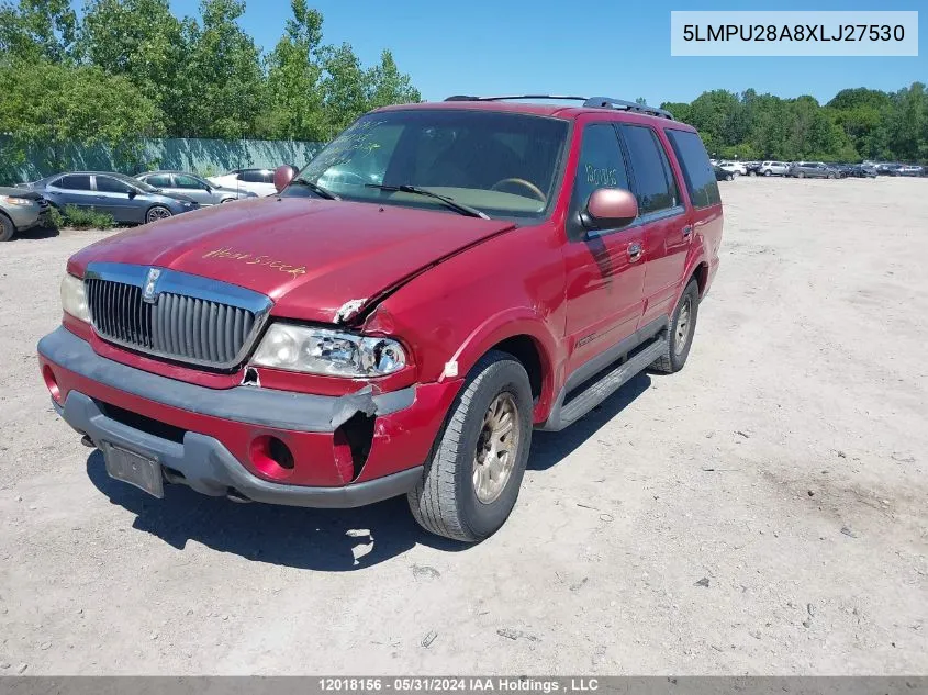 1999 Lincoln Navigator VIN: 5LMPU28A8XLJ27530 Lot: 12018156