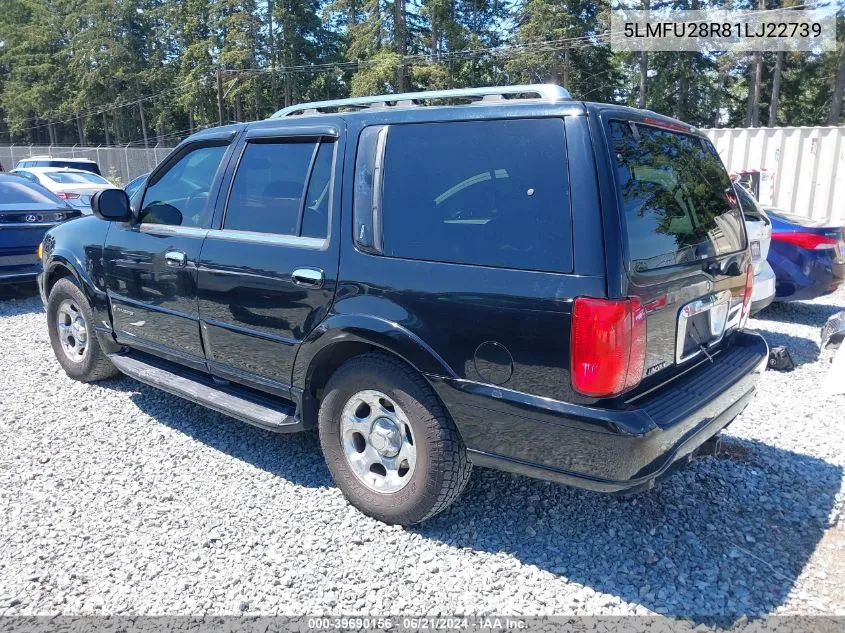 5LMFU28R81LJ22739 2001 Lincoln Navigator