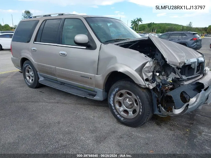 5LMFU28RX1LJ13797 2001 Lincoln Navigator