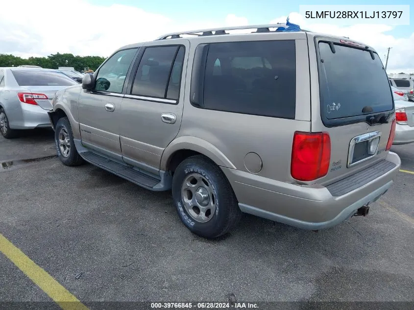 5LMFU28RX1LJ13797 2001 Lincoln Navigator