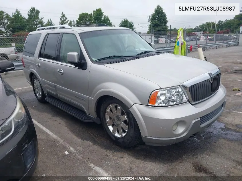 5LMFU27R63LJ08987 2003 Lincoln Navigator